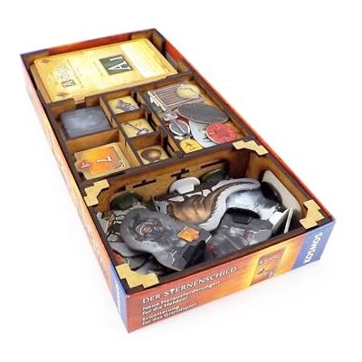 Feldherr The Game Doctors Brettspiel Organizer kompatibel mit Die Legenden von Andor: Die Verschollenen Legenden: Alte Geister Feldherr The Game Doctors Brettspiel Organizer kompatibel mit Die Legenden von Andor: Die Verschollenen Legenden: Alte Geister
