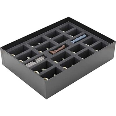Feldherr Schaumstoff-Set + Kartenhalter kompatibel mit HeroQuest (2021): Die Rückkehr des Hexen-Lords Brettspielbox Feldherr Schaumstoff-Set + Kartenhalter kompatibel mit HeroQuest (2021): Die Rückkehr des Hexen-Lords Brettspielbox