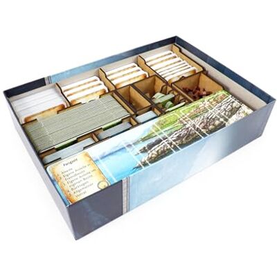 Feldherr The Game Doctors Brettspiel Organizer kompatibel mit Nusfjord und Erweiterung Schollen-Deck Feldherr The Game Doctors Brettspiel Organizer kompatibel mit Nusfjord und Erweiterung Schollen-Deck