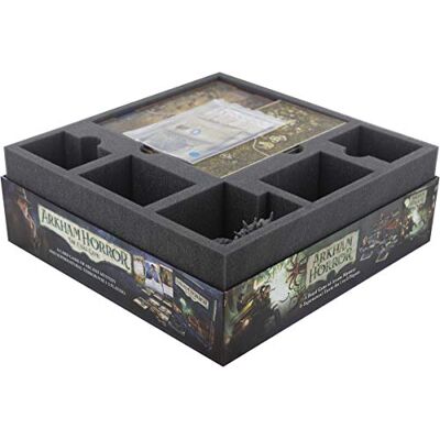 Feldherr Schaumstoff-Set kompatibel mit Villen des Wahnsinns 2. Edition: Pfad der Schlange Brettspielbox Feldherr Schaumstoff-Set kompatibel mit Villen des Wahnsinns 2. Edition: Pfad der Schlange Brettspielbox