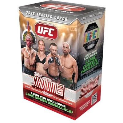 Topps 2026 Stadium Club, UFC, werksseitig versiegelt, Vorteilsbox Topps 2026 Stadium Club, UFC, werksseitig versiegelt, Vorteilsbox