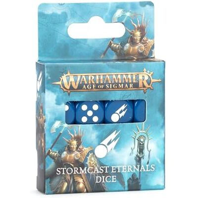 Games Workshop Warhammer Age of Sigmar Stormcast Eternals: Würfel-Set Games Workshop Warhammer Age of Sigmar Stormcast Eternals: Würfel-Set