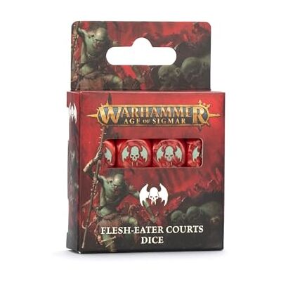 Games Workshop Warhammer Age of Sigmar Flesh Eater Courts: Dice Set Games Workshop Warhammer Age of Sigmar Flesh Eater Courts: Dice Set