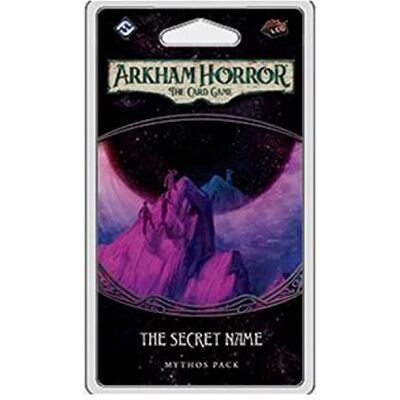 Fantasy Flight Games , Arkham Horror The Card Game: Mythos Pack 4.1. The Secret Name, Card Game, Ages 14+, 1 to 4 Players, 60 to 120 Minutes Playing Time Fantasy Flight Games , Arkham Horror The Card Game: Mythos Pack 4.1. The Secret Name, Card Game, Ages 14+, 1 to 4 Players, 60 to 120 Minutes Playing Time