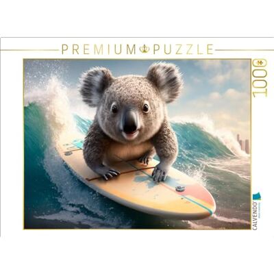 CALVENDO Puzzle Urlaubs-Koala 1000 Teile Lege-Größe 64 x 48 cm Foto-Puzzle für glückliche Stunden CALVENDO Puzzle Urlaubs-Koala 1000 Teile Lege-Größe 64 x 48 cm Foto-Puzzle für glückliche Stunden