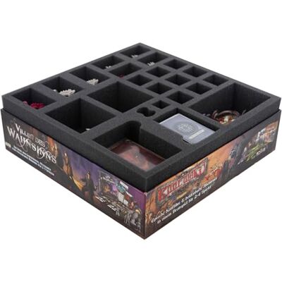 Feldherr Schaumstoff-Set kompatibel mit Descent: Reise ins Dunkel 2. Edition Schatten von Nerekhall Brettspielbox Feldherr Schaumstoff-Set kompatibel mit Descent: Reise ins Dunkel 2. Edition Schatten von Nerekhall Brettspielbox