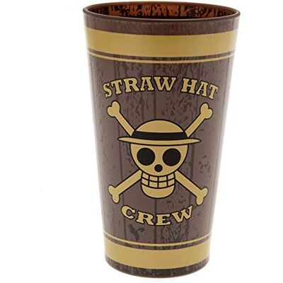 ABYstyle ONE PIECE Large Glass 400ml Skulls Matte ABYstyle ONE PIECE Large Glass 400ml Skulls Matte