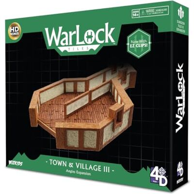 WizKids Games LLC , WarLock Tiles: Town & Village III Angles , Accessory , Ages 14+ WizKids Games LLC , WarLock Tiles: Town & Village III Angles , Accessory , Ages 14+