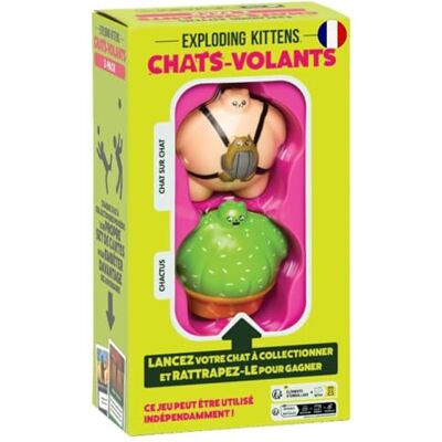 Exploding Kittens - Chats-Volants 2er Pack Brettspiel Exploding Kittens - Chats-Volants 2er Pack Brettspiel