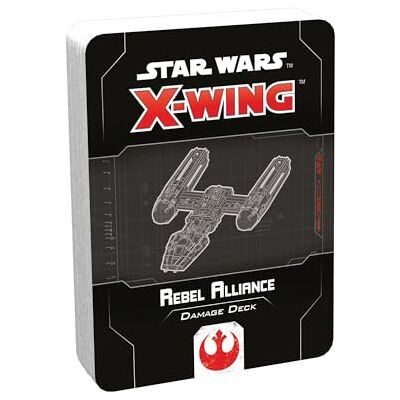 Atomic Fantasy Flight Games Star Wars X-Wing Second Edition: Star Wars X-Wing: Rebel Alliance Damage Deck Miniature Game Atomic Fantasy Flight Games Star Wars X-Wing Second Edition: Star Wars X-Wing: Rebel Alliance Damage Deck Miniature Game
