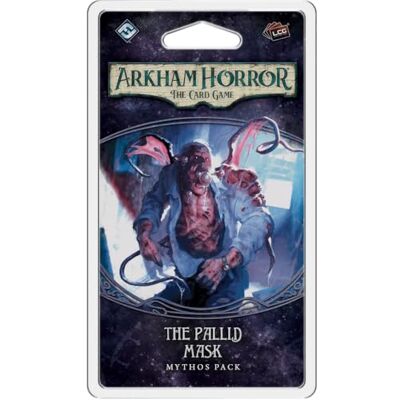 Asmodee Fantasy Flight Games , Arkham Horror The Card Game: Mythos Pack 2.4. The Pallid Mask, Card Game, Ages 14+, 1 to 4 Players, 60 to 120 Minutes Playing Time Asmodee Fantasy Flight Games , Arkham Horror The Card Game: Mythos Pack 2.4. The Pallid Mask, Card Game, Ages 14+, 1 to 4 Players, 60 to 120 Minutes Playing Time