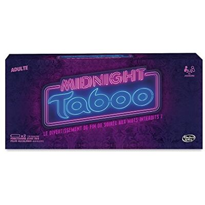 Hasbro Midnight Tabu französische Sprachvariante Hasbro Midnight Tabu französische Sprachvariante