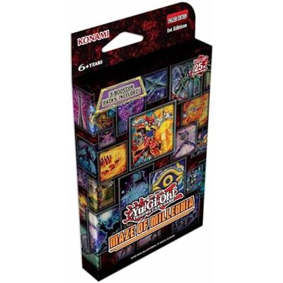 Yu-Gi-Oh! Maze of Millennia Tuckbox/3er Pack Booster 1. Auflage DE Yu-Gi-Oh! Maze of Millennia Tuckbox/3er Pack Booster 1. Auflage DE