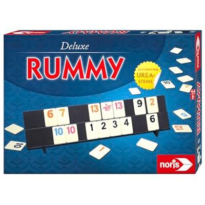 noris 606101779 Rummy, Deluxe Set, Familienspiel noris 606101779 Rummy, Deluxe Set, Familienspiel