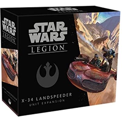 Atomic , Star Wars Legion: Rebel Expansions: X-34 Landspeeder Unit, Unit Expansion, Miniatures Game, Ages 14+, 2 Players, 90 Minutes Playing Time Atomic , Star Wars Legion: Rebel Expansions: X-34 Landspeeder Unit, Unit Expansion, Miniatures Game, Ages 14+, 2 Players, 90 Minutes Playing Time