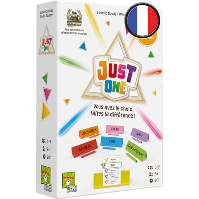 Asmodee Nur One – Jeux de Cartes Pour Toute la famille. Erwachsene et Enfants – 3 à 7 Joueurs – 30 à 45 Minuten de jeu – partir de 8 ans – Version Française Asmodee Nur One – Jeux de Cartes Pour Toute la famille. Erwachsene et Enfants – 3 à 7 Joueurs – 30 à 45 Minuten de jeu – partir de 8 ans – Version Française