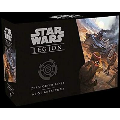 Fantasy Flight Games Atomic Mass Games, Star Wars: Legion – Zerstörter AT-ST, Erweiterung, Tabletop, 2 Spieler, Ab 14+ Jahren, 120-180 Minuten, Deutsch Fantasy Flight Games Atomic Mass Games, Star Wars: Legion – Zerstörter AT-ST, Erweiterung, Tabletop, 2 Spieler, Ab 14+ Jahren, 120-180 Minuten, Deutsch