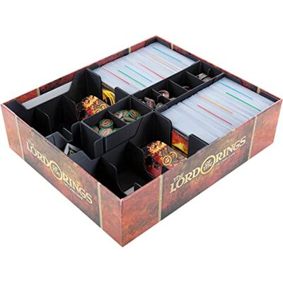 Feldherr Organizer kompatibel mit Der Herr der Ringe: Das Kartenspiel Zweite Edition Grundspielbox Feldherr Organizer kompatibel mit Der Herr der Ringe: Das Kartenspiel Zweite Edition Grundspielbox