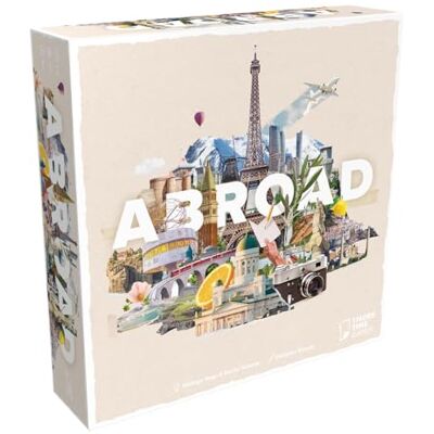 1 More Time Games , Abroad, Strategisches Kennerspiel, Deutsch Reisespiel durch Europa für 1-5 Spieler, 90 Minuten, Brettspiel ab 12 Jahren 1 More Time Games , Abroad, Strategisches Kennerspiel, Deutsch Reisespiel durch Europa für 1-5 Spieler, 90 Minuten, Brettspiel ab 12 Jahren