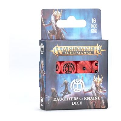 Games Workshop Würfel Warhammer Age of Sigmar Daughters of Khaine Dice (16 STK) Games Workshop Würfel Warhammer Age of Sigmar Daughters of Khaine Dice (16 STK)