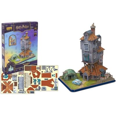 EXPLORA SCIENCES EXPLORA Der BAU Das Haus der Weasleys Offizielle Harry Potter Lizenz 3D Puzzles 540309-103 Teile Kein Kleber oder Schere Baukasten Geschenk Modell Ab 8 Jahren EXPLORA SCIENCES EXPLORA Der BAU Das Haus der Weasleys Offizielle Harry Potter Lizenz 3D Puzzles 540309-103 Teile Kein Kleber oder Schere Baukasten Geschenk Modell Ab 8 Jahren