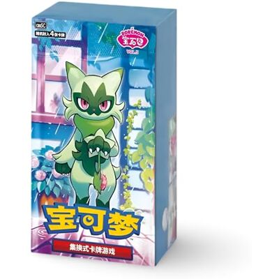 Pokémon Original Gem Pack Vol. 5 Booster Box Chinesisch – Original versiegelte TCG Booster Box für Sammler internationaler Editionen Pokémon Original Gem Pack Vol. 5 Booster Box Chinesisch – Original versiegelte TCG Booster Box für Sammler internationaler Editionen