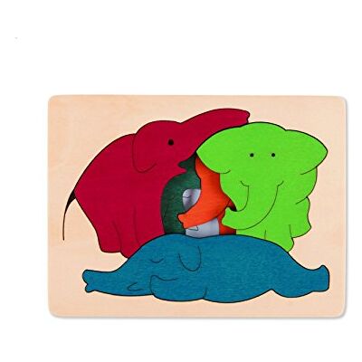 Hape E6509 Georg Luck Puzzle, Mehrfarbig Hape E6509 Georg Luck Puzzle, Mehrfarbig