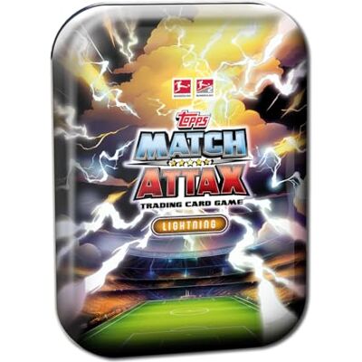 Topps Bundesliga Match Attax 25/26 Mini Tin Lightning (39 Karten darunter 3 Exklusive Tin-Karten) Topps Bundesliga Match Attax 25/26 Mini Tin Lightning (39 Karten darunter 3 Exklusive Tin-Karten)