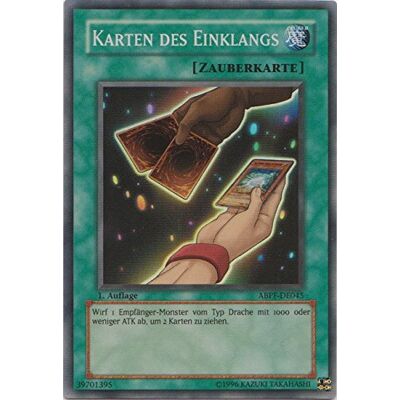 Yu-Gi-Oh! ABPF-DE045 Karten des Einklangs Yu-Gi-Oh! ABPF-DE045 Karten des Einklangs