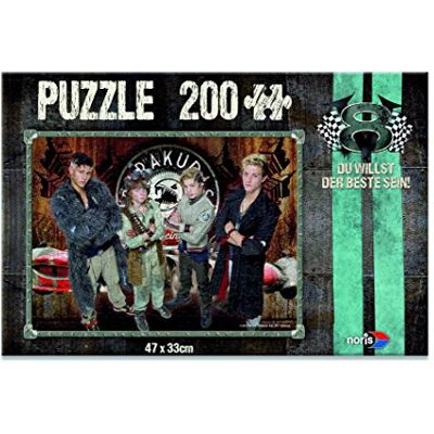 noris 606031244 V8 Puzzle Du willst der Beste Sein Team Barakudas, 200 Teile noris 606031244 V8 Puzzle Du willst der Beste Sein Team Barakudas, 200 Teile