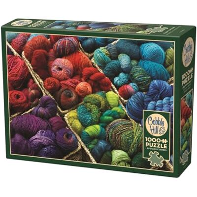 Cobble Hill Puzzle 1000 Teile - Plenty of Yarn - Puzzle Cobble Hill Puzzle 1000 Teile - Plenty of Yarn - Puzzle