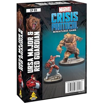 Atomic Marvel: Crisis Protocol Red Guardian & Ursa Major Character Pack – Winter Guard Powerhouses, Tabletop Superhelden-Spiel, ab 14 Jahren, 2 Spieler, 90 Minuten Spielzeit, hergestellt Atomic Marvel: Crisis Protocol Red Guardian & Ursa Major Character Pack – Winter Guard Powerhouses, Tabletop Superhelden-Spiel, ab 14 Jahren, 2 Spieler, 90 Minuten Spielzeit, hergestellt