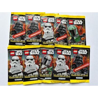 Lego 10x Booster Pack Star Wars Die Macht Edition Serie 4 Blue Ocean Sammelkartenspiel 60 Karten verpackt in Tüte Lego 10x Booster Pack Star Wars Die Macht Edition Serie 4 Blue Ocean Sammelkartenspiel 60 Karten verpackt in Tüte