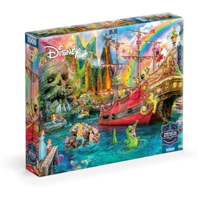 Buffalo Games Ceaco – Sapphire Select – Disney – Aimee Stewart – Peter Pan Meerjungfrau Lagune – 1000 Teile Puzzle – Herausfordernd & Spaß – Blaue Rückseite Puzzlebrett – Geschenkbox – Poster in voller Größe Buffalo Games Ceaco – Sapphire Select – Disney – Aimee Stewart – Peter Pan Meerjungfrau Lagune – 1000 Teile Puzzle – Herausfordernd & Spaß – Blaue Rückseite Puzzlebrett – Geschenkbox – Poster in voller Größe