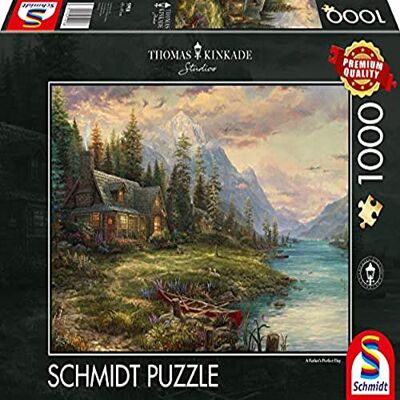 Schmidt Spiele 59918 Thomas Kinkade, Ausflug am Vatertag, 1.000 Teile Puzzle Schmidt Spiele 59918 Thomas Kinkade, Ausflug am Vatertag, 1.000 Teile Puzzle