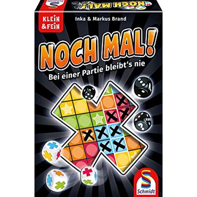 Schmidt Spiele 49327 Noch mal, Würfelspiel aus der Serie Klein & Fein, ab 8 Jahren Schmidt Spiele 49327 Noch mal, Würfelspiel aus der Serie Klein & Fein, ab 8 Jahren
