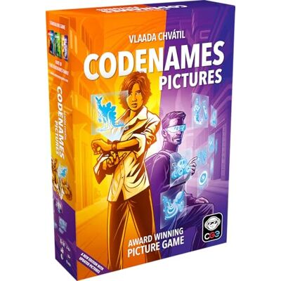 Czech Games Edition CGE Codenames: Pictures (2nd Edition) Board Game English, 10+ Years, 4-8+ Players, Family Game, Party Game, Base Game Czech Games Edition CGE Codenames: Pictures (2nd Edition) Board Game English, 10+ Years, 4-8+ Players, Family Game, Party Game, Base Game