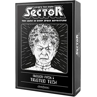 Asmodee Themeborne Mission Pack 1: Twisted Tech: Escape The Dark Sector: Exp. Brettspiel Alter 14+ 1–4 Spieler 45 Minuten Spielzeit, Mehrfarbig (THETBL121) Asmodee Themeborne Mission Pack 1: Twisted Tech: Escape The Dark Sector: Exp. Brettspiel Alter 14+ 1–4 Spieler 45 Minuten Spielzeit, Mehrfarbig (THETBL121)