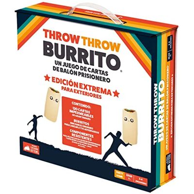 Asmodee Exploding Kittens Throw Burrito Ed. für den Außenbereich, Kartenspiel in Spanien, EKITTB02ES Asmodee Exploding Kittens Throw Burrito Ed. für den Außenbereich, Kartenspiel in Spanien, EKITTB02ES