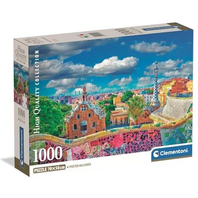 Clementoni 1000 Teile CB Park Güell Barcelona - Puzzle Clementoni 1000 Teile CB Park Güell Barcelona - Puzzle