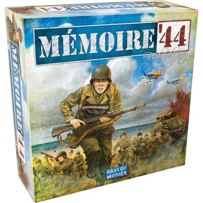 Asmodee MEMOIRE'44 (Refresh 2025) – Brettspiel, historische Schlachten des Zweiten Weltkriegs mit mehr als 20 Szenarien, Kinder & Erwachsene, 8 Jahre und älter, 2 bis 4 Spieler, Französisch Asmodee MEMOIRE'44 (Refresh 2025) – Brettspiel, historische Schlachten des Zweiten Weltkriegs mit mehr als 20 Szenarien, Kinder & Erwachsene, 8 Jahre und älter, 2 bis 4 Spieler, Französisch