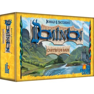 Asmodee Dominion: Basiskarten – Rio Grande Games – Erweiterung Nachfüllpack – Spielen für 5/6 Spieler – Ersatzkarten – Deck Building Spiel – französische Version Asmodee Dominion: Basiskarten – Rio Grande Games – Erweiterung Nachfüllpack – Spielen für 5/6 Spieler – Ersatzkarten – Deck Building Spiel – französische Version