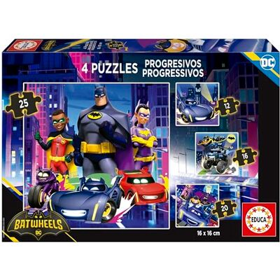 Hasbro Batwheels Puzzlebuch - Lehrreich und Spaß Hasbro Batwheels Puzzlebuch - Lehrreich und Spaß