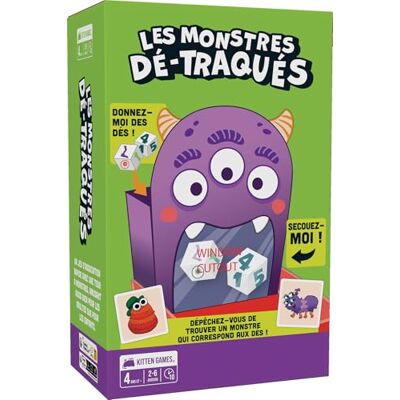 Asmodee Die unverfolgten Monster – Exploding Kittens – Gesellschaftsspiel – Schnelligkeits- und Beobachtungsspiel – ab 4 Jahren – Kinder und Familie – 2 bis 6 Spieler – 10 Minuten – französische Asmodee Die unverfolgten Monster – Exploding Kittens – Gesellschaftsspiel – Schnelligkeits- und Beobachtungsspiel – ab 4 Jahren – Kinder und Familie – 2 bis 6 Spieler – 10 Minuten – französische