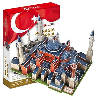 CubicFun 3D Puzzle MC-Serie "Hagia Sophia Istanbul" Dekorativ mit vielen Details. CubicFun 3D Puzzle MC-Serie "Hagia Sophia Istanbul" Dekorativ mit vielen Details.