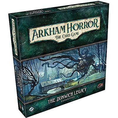 Fantasy Flight Games , Arkham Horror The Card Game: Deluxe Expansion 1. The Dunwich Legacy, Card Game, Ages 14+, 1 to 4 Players, 60 to 120 Minutes Playing Time Fantasy Flight Games , Arkham Horror The Card Game: Deluxe Expansion 1. The Dunwich Legacy, Card Game, Ages 14+, 1 to 4 Players, 60 to 120 Minutes Playing Time