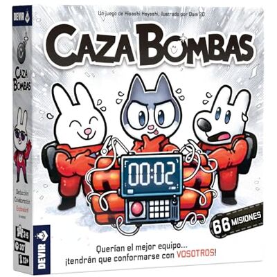 Devir BGCAZSP Jagd, Gesellschaftsspiel, kooperatives und interaktives Spiel, 2 bis 5 Spieler, Alter + 12 Jahre Devir BGCAZSP Jagd, Gesellschaftsspiel, kooperatives und interaktives Spiel, 2 bis 5 Spieler, Alter + 12 Jahre