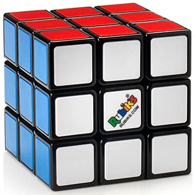 Spin Master Rubik's Cube, das Original 3x3 Farb-Matching Puzzle, klassischer Problemlösungswürfel in Öko-Verpackung Spin Master Rubik's Cube, das Original 3x3 Farb-Matching Puzzle, klassischer Problemlösungswürfel in Öko-Verpackung