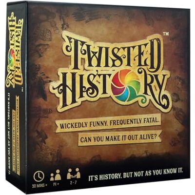 Shuffle Gedrehtes Geschichts-Brettspiel Think You Know History! Think Again! Lustiges, verborgenes, verdrehtes Wissenswert, für 2 bis 7 Spieler, tolles Geschenk, ab 14 Jahren Shuffle Gedrehtes Geschichts-Brettspiel Think You Know History! Think Again! Lustiges, verborgenes, verdrehtes Wissenswert, für 2 bis 7 Spieler, tolles Geschenk, ab 14 Jahren