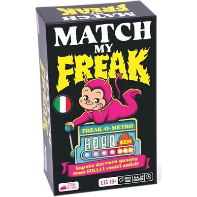Asmodee – Match My Freak – Wissen Sie wirklich, wie verrückt Ihre Freunde sind? – Brettspiel für Abende unter Freunden – Spielkarten – Geschenkidee für Erwachsene – 2-8 Spieler – 18+ Jahre – Ed. auf Asmodee – Match My Freak – Wissen Sie wirklich, wie verrückt Ihre Freunde sind? – Brettspiel für Abende unter Freunden – Spielkarten – Geschenkidee für Erwachsene – 2-8 Spieler – 18+ Jahre – Ed. auf